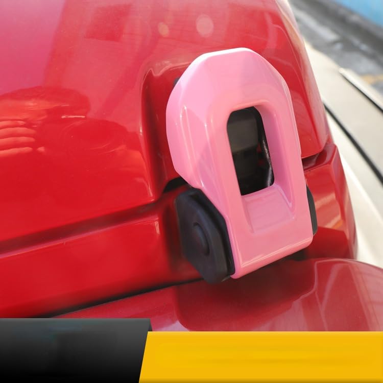 Auto Accessories Hood Decoration Compatible with Jeep Wrangler JL JT 4XE 2018 2019 2020 2021 Modified Hood Hitch Plastic Decorative Cover