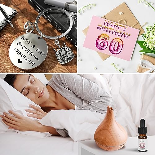 Bath Set 60th Birthday Gifts for Women, Unique Skin Care Happy 60th Birthday Hampers for Her Pamper Gifts Basket for 60 Year Old Women, Female 60th Birthday Presents Ideas for Women Best Friend Sister - Image 6