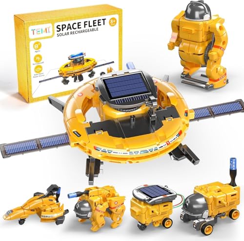 STEM Projects for Kids Age 8-14, 6-in-1 Solar Robot Space Toys Educatoinal Learning Science Building Toys DIY Science Kits Gift 8 9 10 11 12 13 14 15 Year Old Boys Girls Gifts STEM Projects for Kids Age 8-14, 6-in-1 Solar Robot Space Toys Educatoinal Learning Science Building Toys DIY Science Kits Gift 8 9 10 11 12 13 14 15 Year Old Boys Girls Gifts
