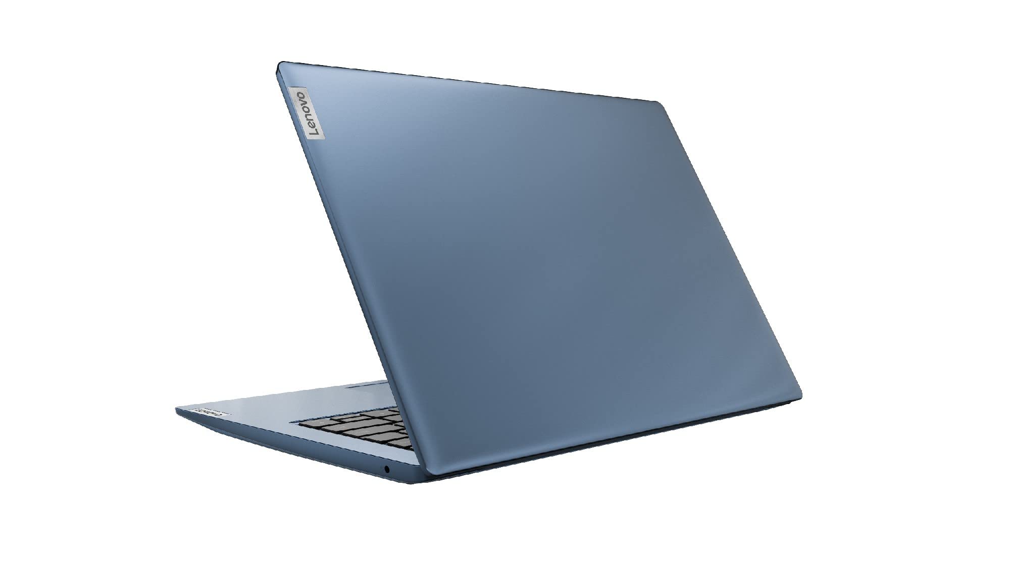 Lenovo IdeaPad 1 14 Inch HD Laptop (Intel Celeron N4, Integrated Intel UHD Graphics, 4GB RAM, 64GB SSD, Windows 10 Home in S mode) - Ice Blue, Microsoft 365 Personal