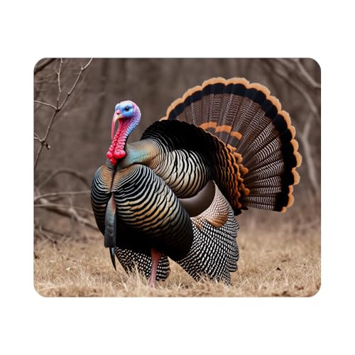 Nicokee Gaming Mouse Pad Strutting Wild Turkey Non-Slip...