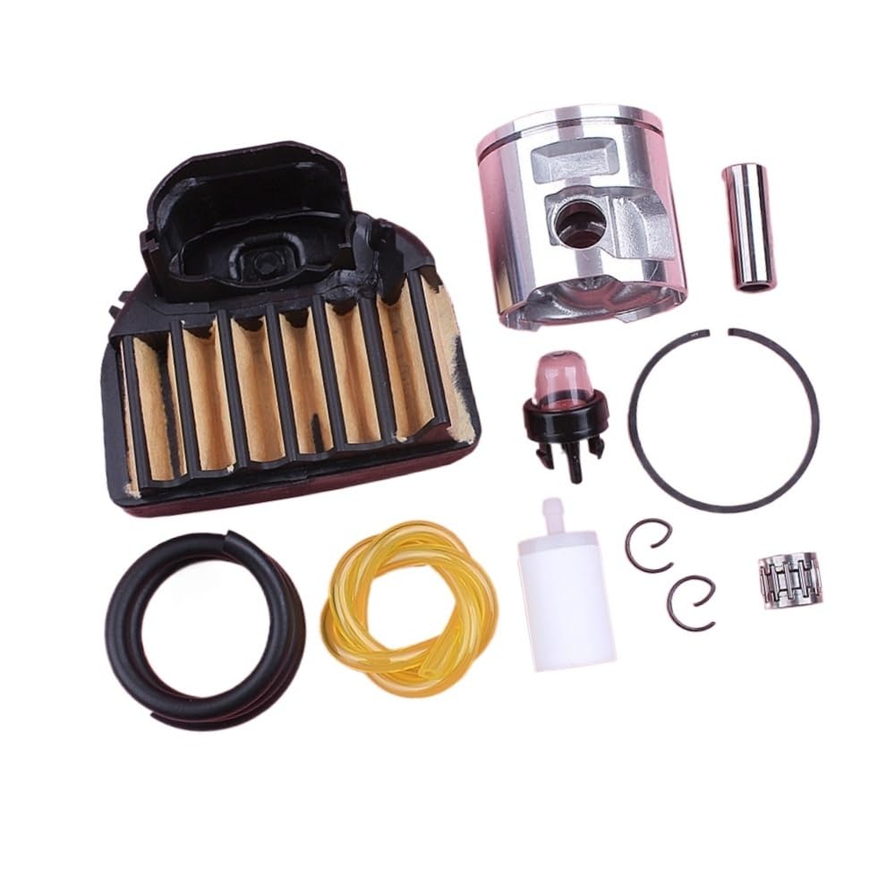Kit piston 47 mm pour tronçonneuse 455 pièce rechange moteur