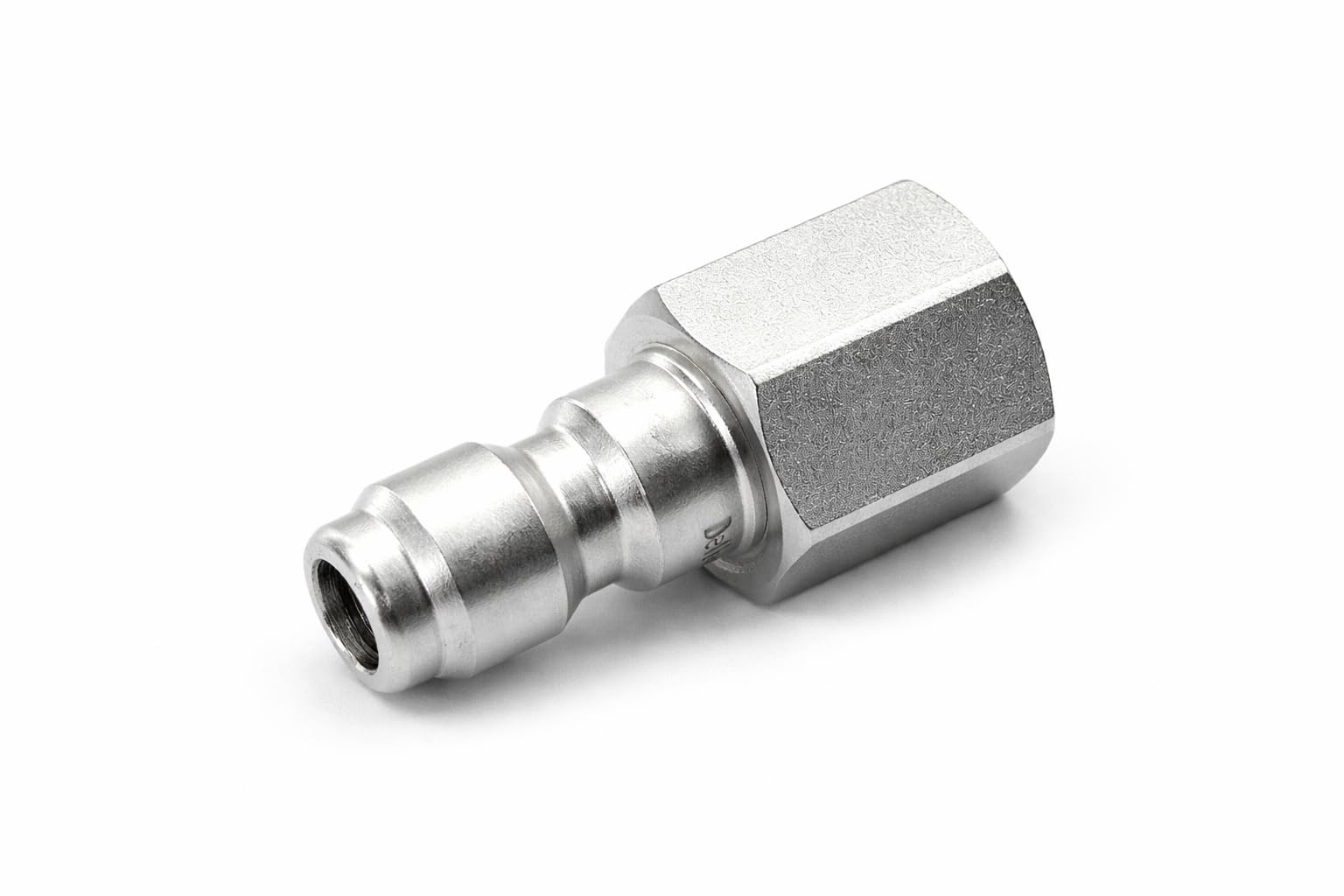 Men's Silver Pressure Washer Mini 11.6Mm Quick Release Plug Coupling 1/4" Bsp Fe Thread