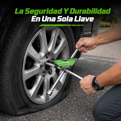 Llave de cruz para llantas 5 Imagen adicional