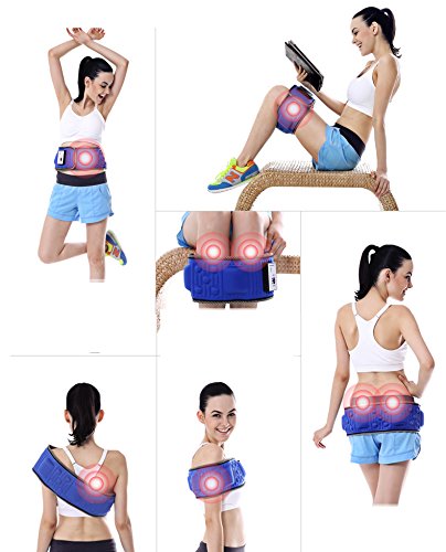 Vinteky® Cinturón reductor de cintura, Quemador de grasa abdominal, Cinturón tonificador,/reducto puntualAbdominal...