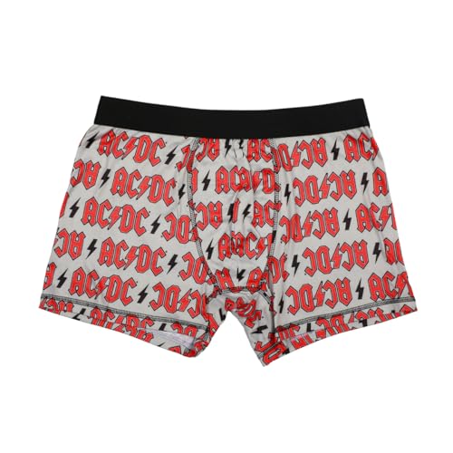 Bioworld ACDC Album Art & Logos Men's 3-Pair Boxer Briefs3