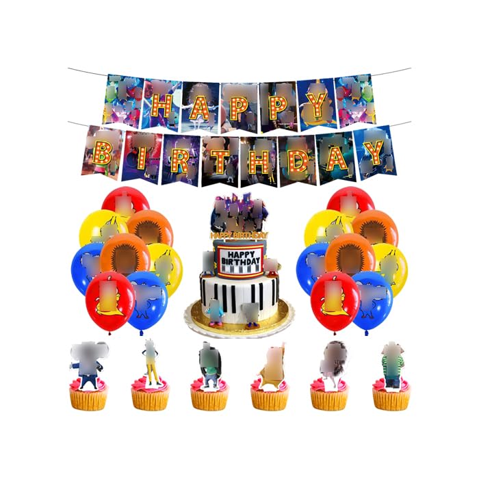Sing Birthday Party Decorations Sing Birthday Party Supplies Sing Birthday Decoration Sing Balloon Decorations Sing Birthday Balloons Sing Cake Topper Sing Birthday Banners Sing Birthday Supplies