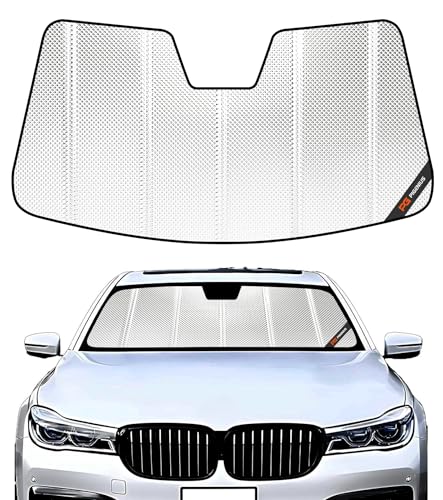 Pigenius Windshield Sun Shade for BMW 7 Series Sedan (G11/G12) 2016-2022, Fits 740i 750i 745e M760i...
