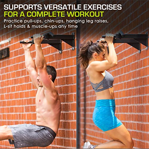 Image of ProsourceFit Pull Up Bar for Multi Use Fitness & Home Gym Exercise