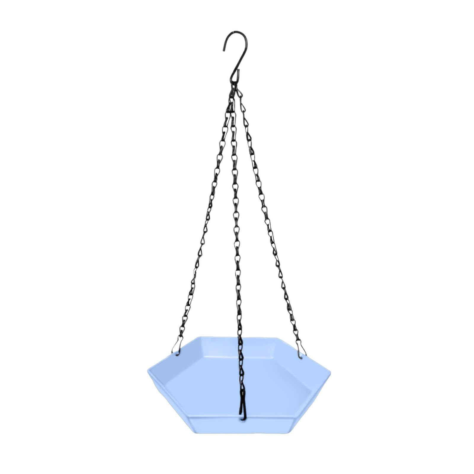 ATORSE Bird Bath for Tree Hanging 2 in 1 Hangable Water Bowl for Deck Terrace Patio Blue|Home & Garden|Yard, Garden & Outdoor Living|Bird & Wildlife Accessories|Birdbaths-image-17