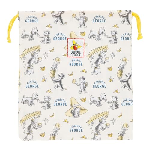 丸眞 巾着 おさるのジョージ ジェントルシェード ジョージ アニメ さる おさる 女の子 男の子 0 4765030600