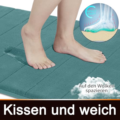 Tapis de bain super absorption d'eau et lavable en machine Yimobra - 4