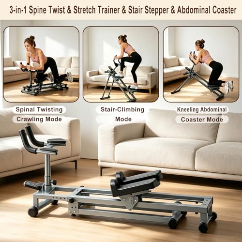 Entrenador 3 en 1 para espalda, abdominales y escalador miniatura 3