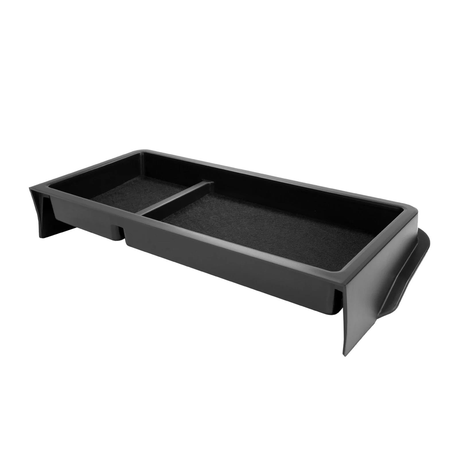PIBMKVKHIK For Toyota For HiLux 2026-2027 Car Storage Box Center Console Armrest Easy Clean Space Expander Armrest Organiser Tray(Box behind display)