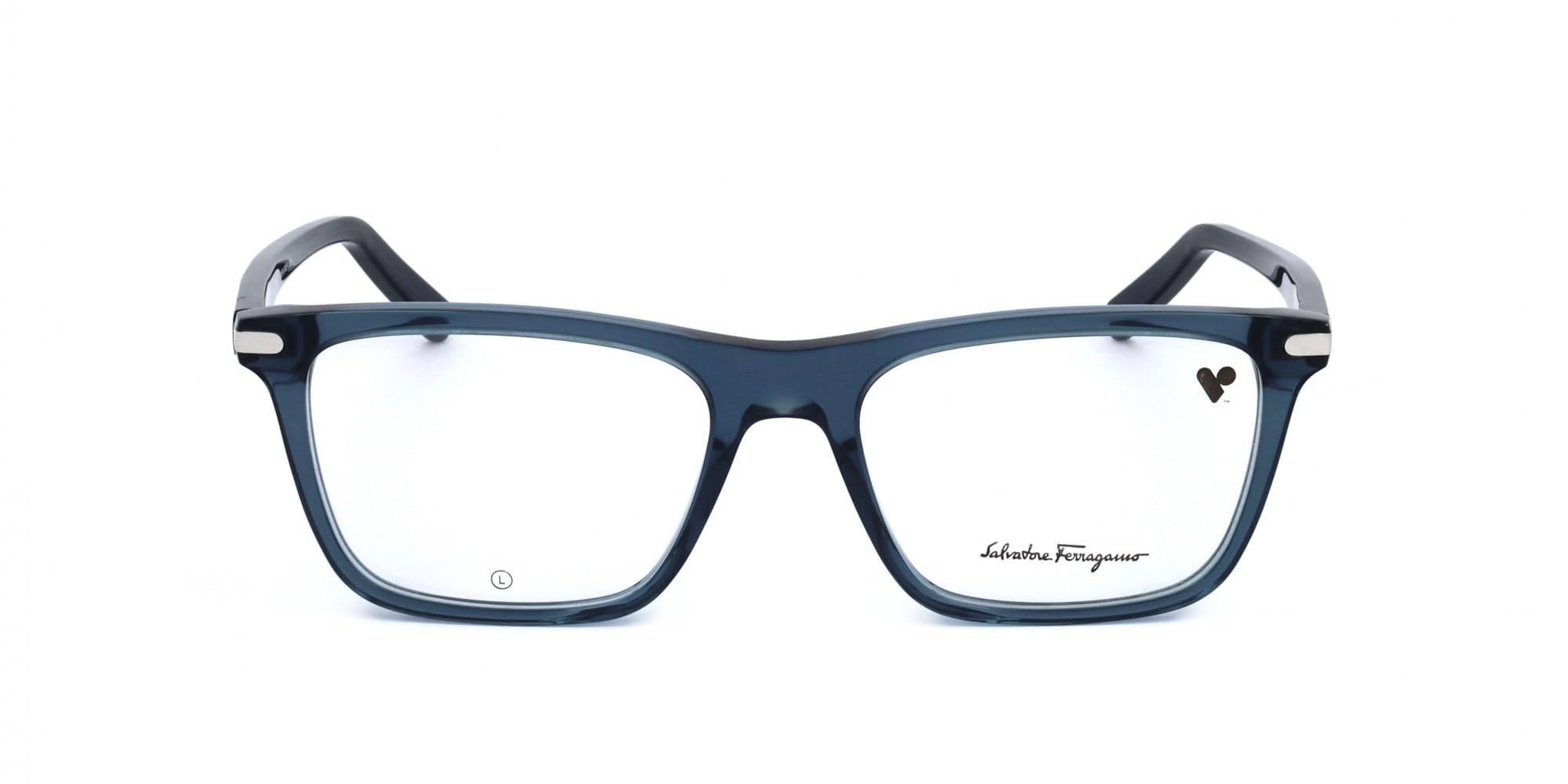 Gafas de Vista FERRAGAMO SF2959 414 CRYSTAL NAVY BLUE 55/18/145 Hombre