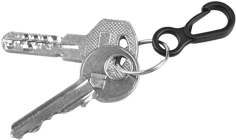 10pcs Plastic Snap Clip Hook Camping Carabiner Buckle Outdoor Tent Accessories Multifunction Snap Hook Camping Equipment Heavy Duty Plastic - Image 2