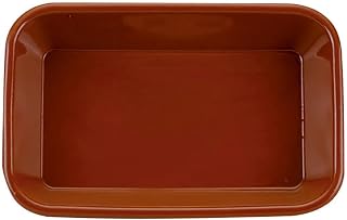 Fuente de barro rectangular 29x19 cm