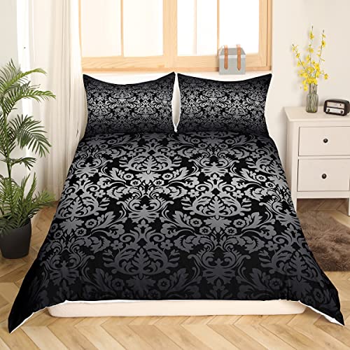 Homewish Black Single Size Duvet Cover Sets - Image 2
