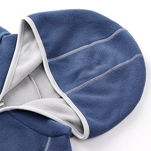 ANIMQUE Bambini Giacca con Cappuccio da Doppio