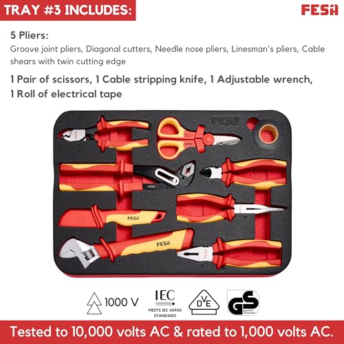 FESA 50-Piece Insulated Tool Set