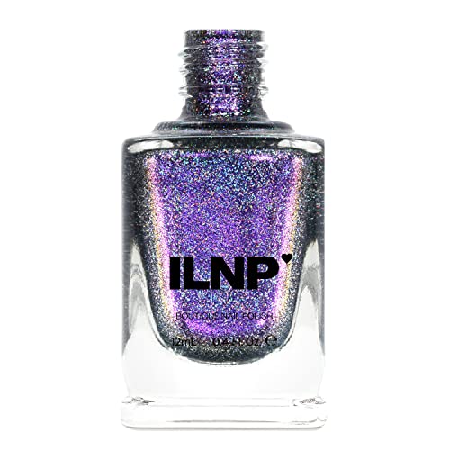Image of ILNP Pulse - Purple to Gold Color Kissed Ultra Holographic Nail Polish