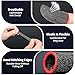 ENPOINT 10 Pack Black Finger Sleeve for Gaming, Thumb Covers, Dedales Gamer Profesionales Thumb Sleeves Mobile Gaming Call of Duty Mobile PUBG Mobile Games Finger Covers, Mobile Gaming Accessories