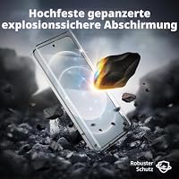 2+2 Stück Für Xiaomi 14 Ultra 5G Panzer Schutz Glas Folie 2 Stück Schutzfolie Glas+ Kamera Schutzfolie 2 Stück, Fingerabdruck-ID Unterstützen, 9H Härte, HD Clear Displayschutz Schutzfolie Glas – Ansicht 3