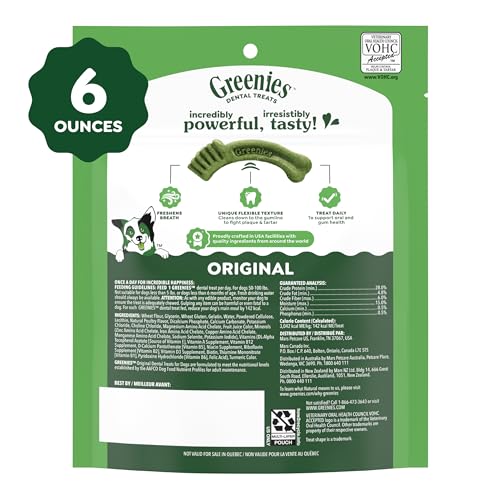 Greenies Large Natural Dental Dog Treats, Original Flavor, 4 Count - image 9