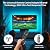 Universal TV Remote Control for Samsung Vizio Insignia Sharp Sanyo TCL Sony Panasonic Toshiba Philips Hisense Westinghouse and More LCD LED 3D HDTV Smart TV Remote Control, Easy Setup with Code Search