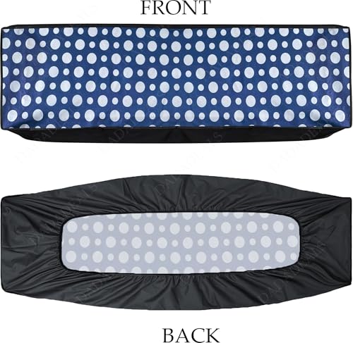 Image of Split AC Cover Combo Set 1.5 Ton | Indoor Outdoor Waterproof & Dustproof Protection | Durable, Breathable Fabric | These Covers Help Maintain Airflow | Blue Dot