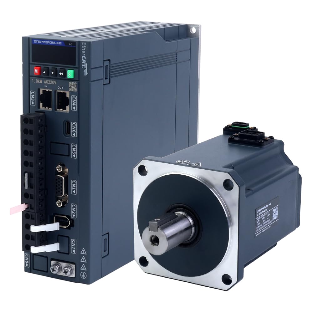Amazon.com: STEPPERONLINE AC Servo Motor kit EtherCAT A6 Series Amazon.com: STEPPERONLINE AC Servo Motor kit EtherCAT A6 Series
