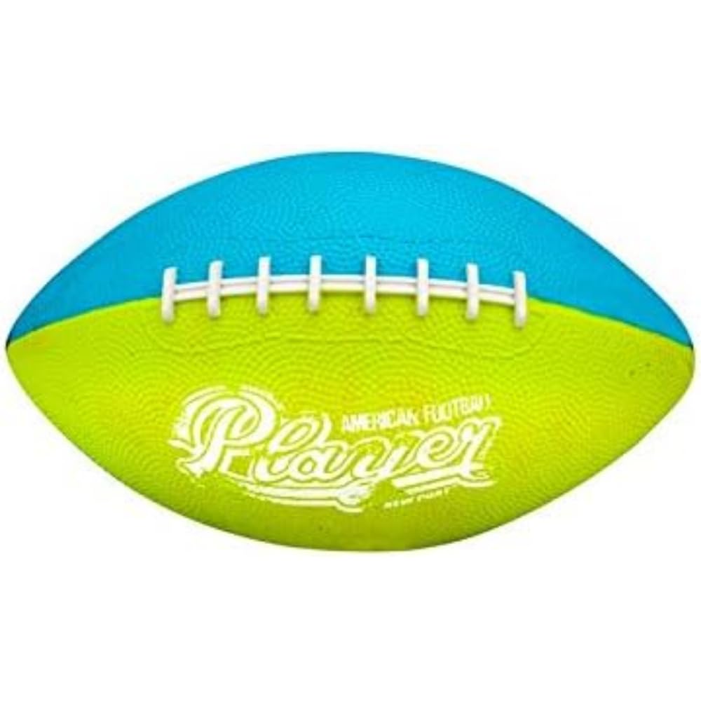 Newport Mini-Palla Ovale da Football Americano, Colore: Blu/Giallo