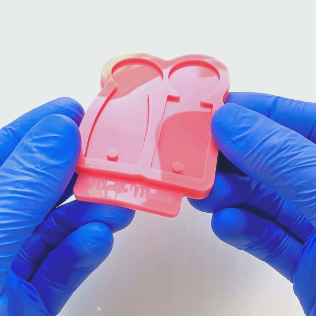 2 Moules Silicone Pour Jetons De Caddie / Porte-clés - Forme Chariot, Facile à Démouler, Lavable, DIY - 9