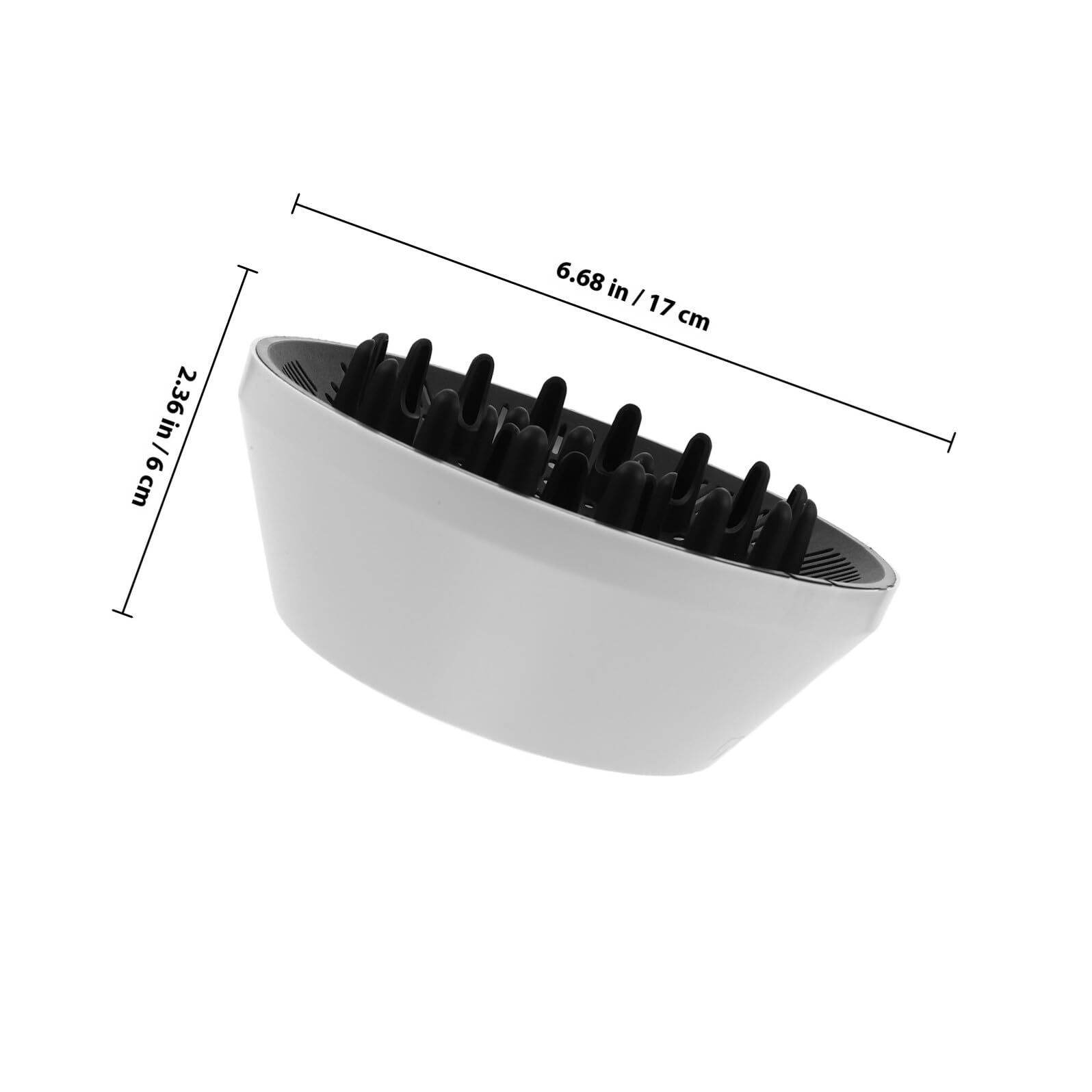 Tragbarer Faltbarer Haartrockner Diffusor aus Langlebigem Material Universeller Diffusoraufsatz für Lockiges Haar Multifunktionale Diffusordüse für Reisen und Styling