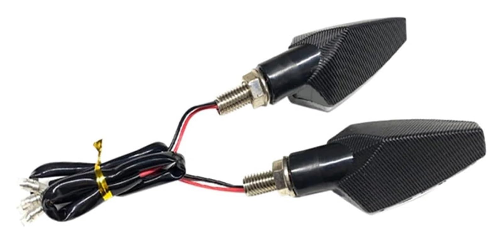 QWQNMC Indicatore Direzione Moto 12V Moto Freccia Continua Indicatore di Direzione Lampada Luci Avvertimento Svolta