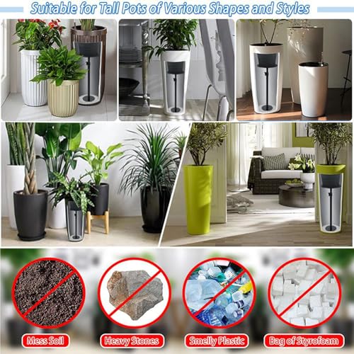 Rehausseurs de pots intérieurs avec insert de levage réglable - 6