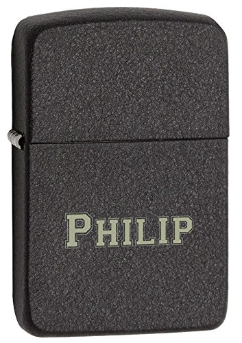 Zippo 1941 Replica Black Crackle Windproof Lighter