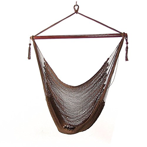 Suesport mocha xl caribbean hammock chair sky chair hammock porch...