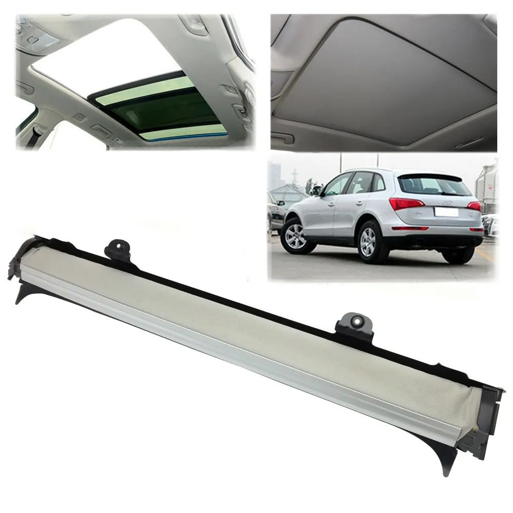 Oulesh Tenda Parasole per Tettuccio Apribile per VW Tiguan 2008-2018, per Audi Q5 2009-2018, Copertura Parasole per tettuccio panoramico per Auto 1K9877307