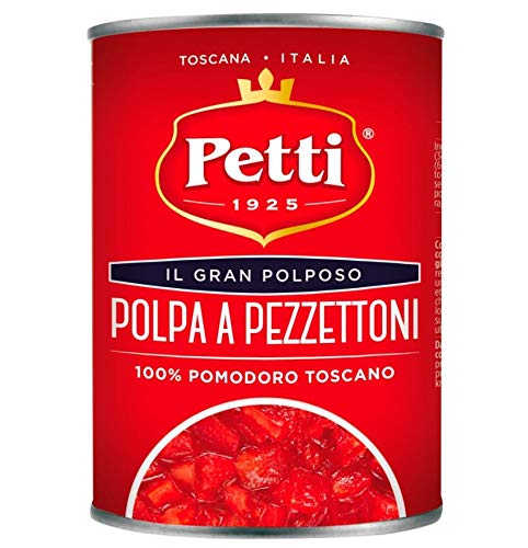 PettiGran Polposo Chopped Tomatoes, 400 G