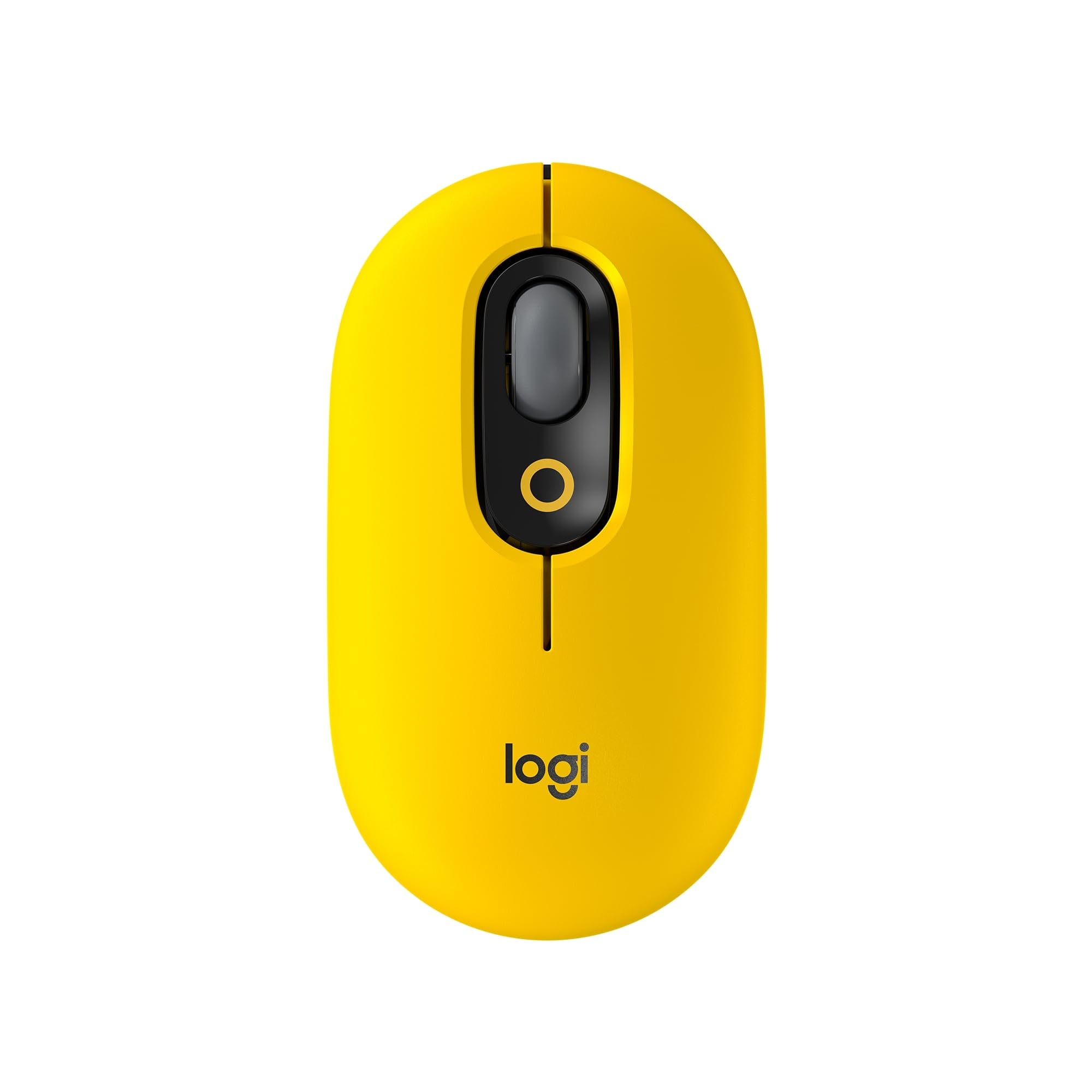 LogitechPOP Mouse, Wireless Mouse with Customisable Emojis, SilentTouch Technology, Precision/Speed Scroll, Compact Design, Bluetooth, USB, Multi-Device, OS Compatible - Blast
