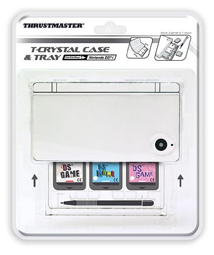 Thrustmaster T-Crystal Case & Tray f/ DSi - cajas de video juegos y accesorios (Transparente, Policarbonato)