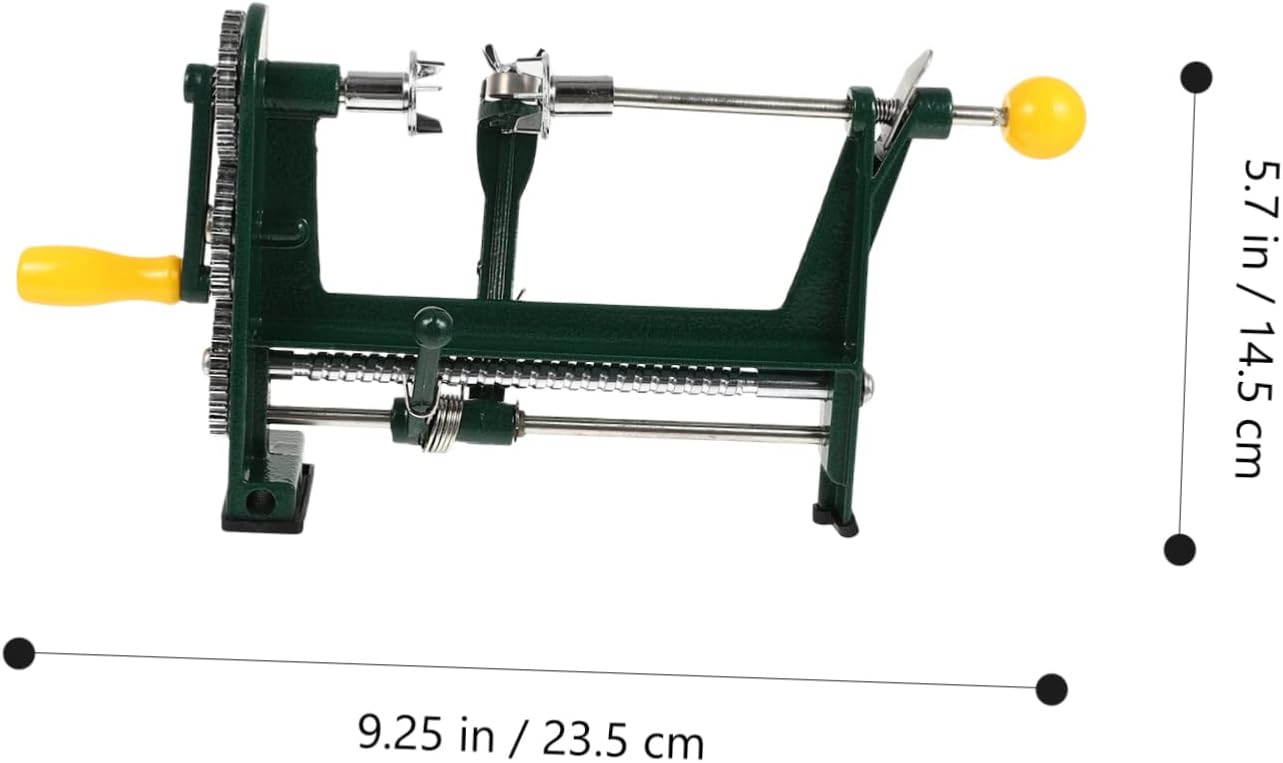 PRETYZOOM Alloy Hand Orange Potato Peeler Peeler Multifunction Slicer Corer