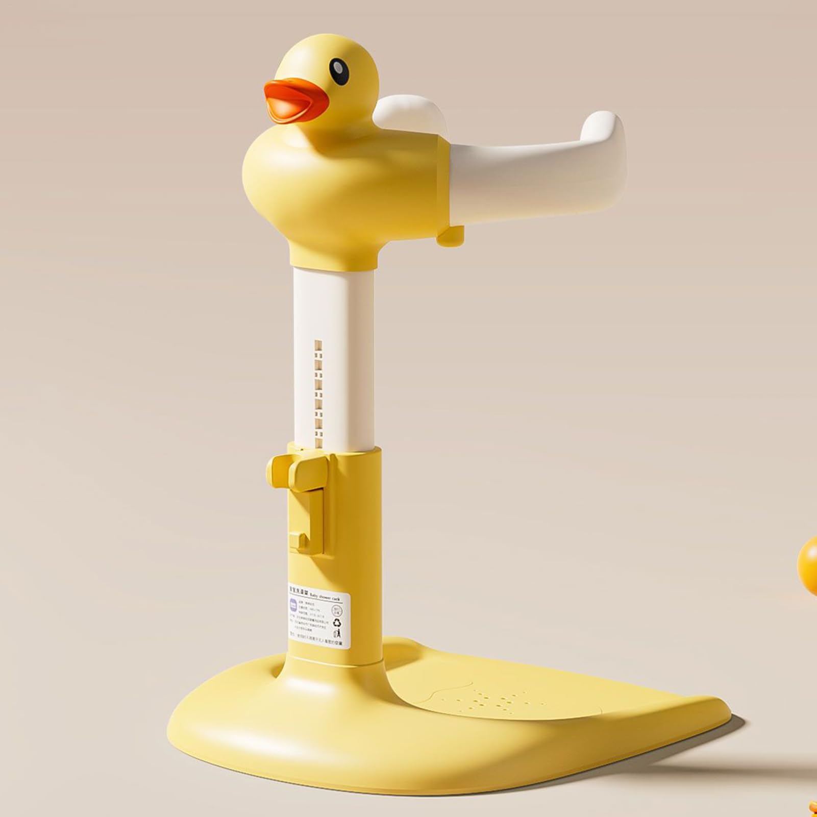 JINGLING Soporte de Baño para Bebé - Soporte de Baño de Pie para Niños y | Niñas - de Portátil Antideslizante con Altura Ajustable para Bebés de 6 a 24 Meses