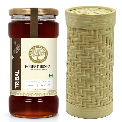 Royal Bee Brothers, Tribal Forest Honey, Packed in Bamboo Box, Ha...