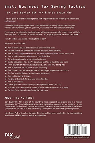 Small Business Tax Saving Tactics 2019/20: Tax Planning for Sole Traders & Partnerships