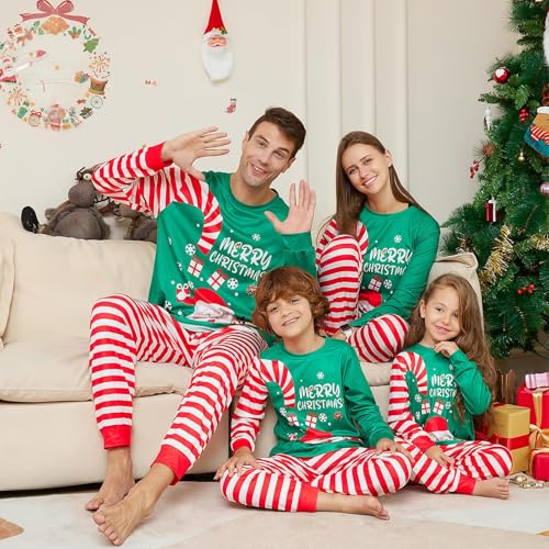 Christmas Pajamas for Family Matching Family Christmas Pajamas Matching Sets Holiday Xmas Pjs SleepwearSD-301-MEN-M2