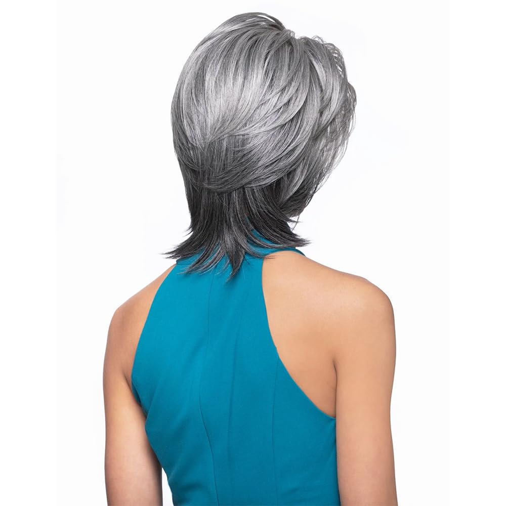 Amazon.com : Foxy Silver Wigs Aubrey Wig Color 2-12