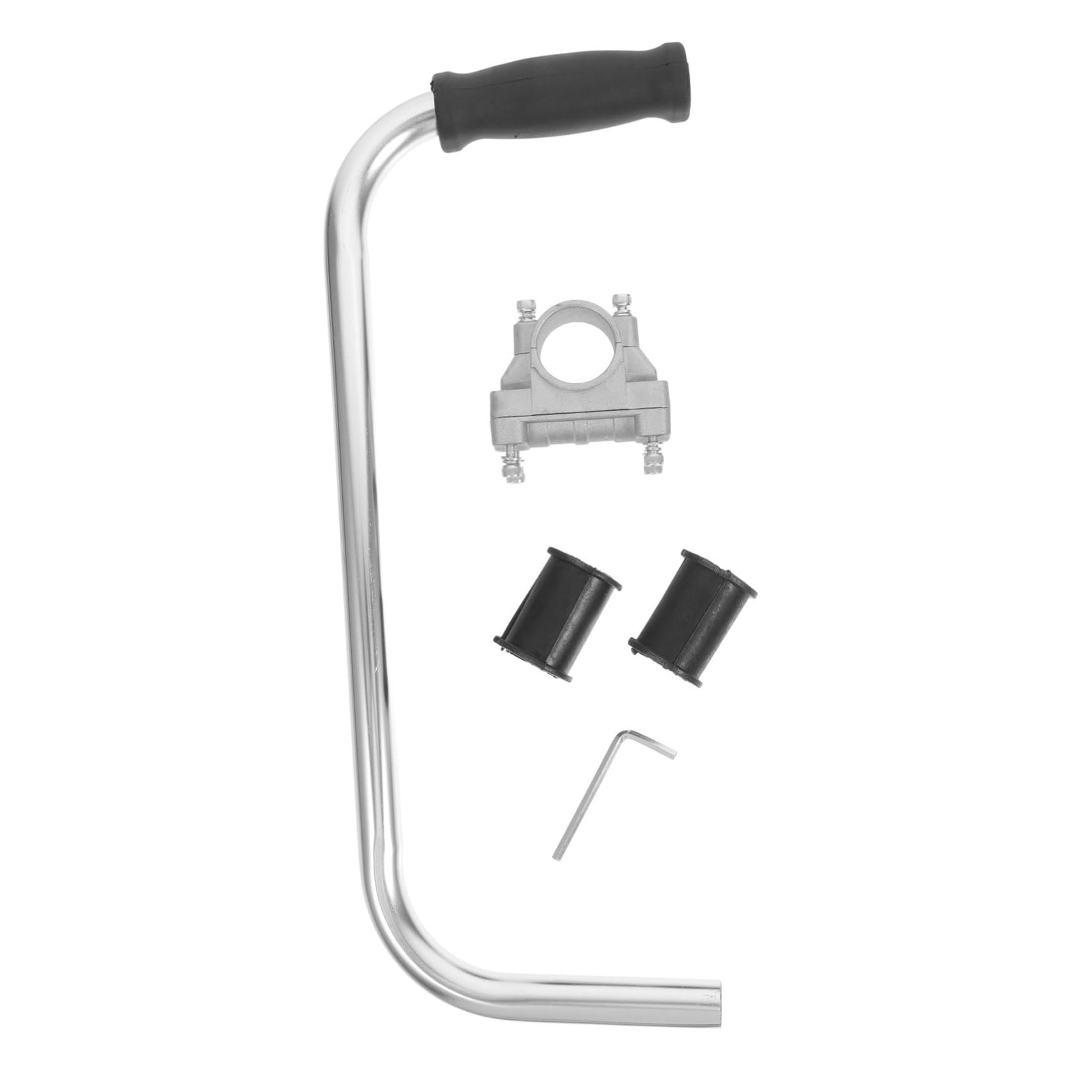 MERRYHAPY Ergonomic Lawn Trimmer Handle Kit Non Slip Grip for Lawn Care Reduces Strain Hands Wrists Easy to Attach Landscaping Accessory