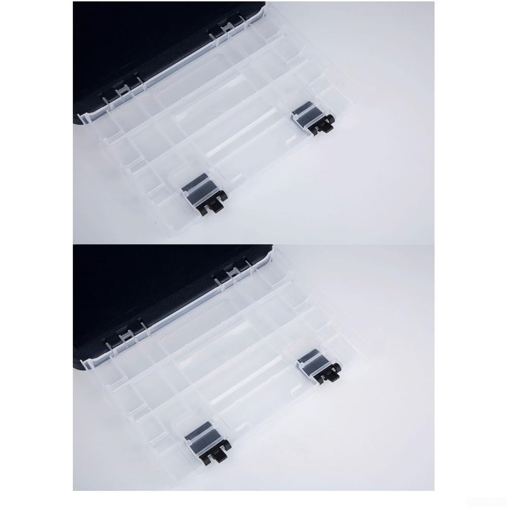 Scatola Pesca 4 Cassetti ABS Impermeabile Organizer | 4 cassetti spaziosi, design multi-scomparti, per accesso esche, organizzazione perfetta, ideale viaggio